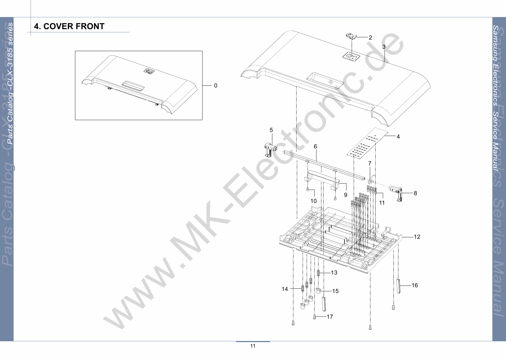 Samsung Digital-Color-Laser-MFP CLX-3185 N W FN FW Parts Manual-2